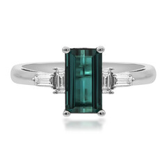 Anillo en oro con Indicolita (CIRARI)