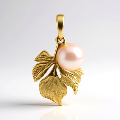 Ciondolo in argento con Perla Akoya (TPC)