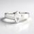 Anello in argento con Zircone