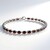 Bracciale in argento con Granato