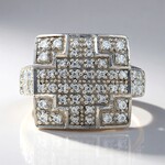 Anello in argento con Zircone