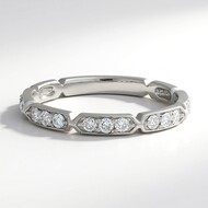 Anello in oro con Diamante SI1 (H) (CIRARI)
