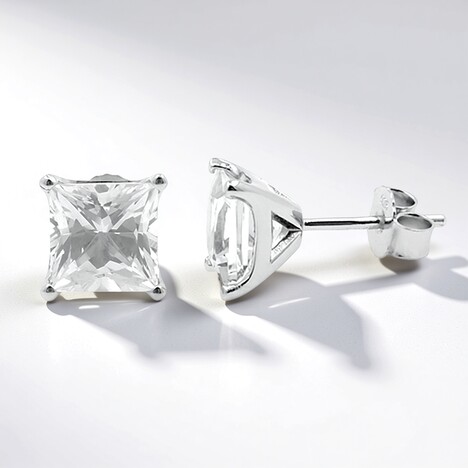 Orecchini in argento con Danburite