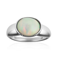 Anello in oro con Opale di Welo AAA (CUSTODANA)