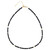 Collar en plata con Turmalina negra