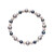Armband met Zilveren zoetwater kweekparels
