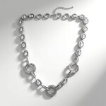 Collana in argento con Topazio Bianco
