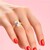 Mother of Pearl Silver Ring (Gems en Vogue)