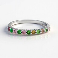 Bague en argent et Tourmaline