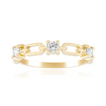 Anillo en oro con Diamante SI1 (G) (Annette)