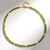 Collier en argent et Péridot