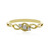 Lupenreiner (F) Brillant-Goldring (LUCENT DIAMONDS)