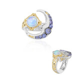 Welo-Opal-Silberring (Gems en Vogue)
