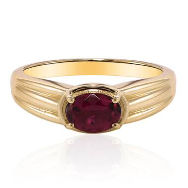 Anello in oro con Rubellite (Tenner Diniz)