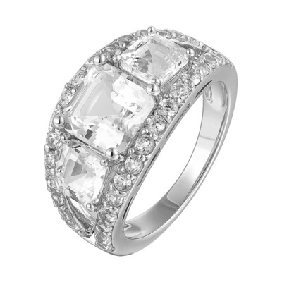 Danburite Silver Ring