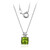 Collana in argento con Peridoto