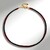 Collana in argento con Rubino