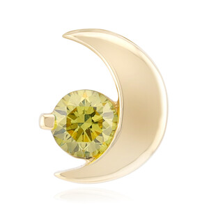 Pendentif en or et Diamant VS1 jaune (Annette)