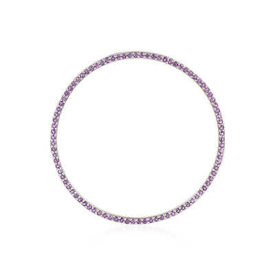 Pendentif en argent et Améthyste (MONOSONO COLLECTION)