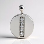 Accessorio in argento con Diamante SI1 (G) (Annette)