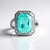 Anello in argento con Quarzo color paraiba