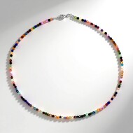 Collar en plata con Piedra del sol