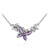 Amethyst-Silbercollier