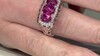 Zilveren ring met een rozetopaas (Gems en Vogue)