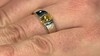 Bague en argent et Béryl jaune