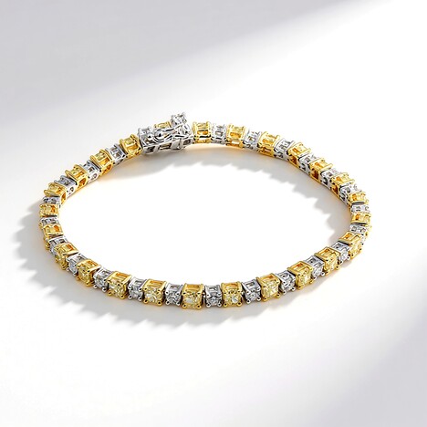 Bracelet en or et Diamant SI2 jaune (CIRARI)