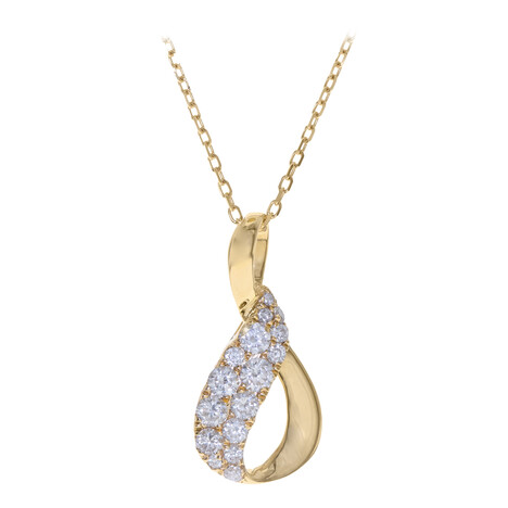 Collana in oro con Diamante SI1 (H) (CIRARI)