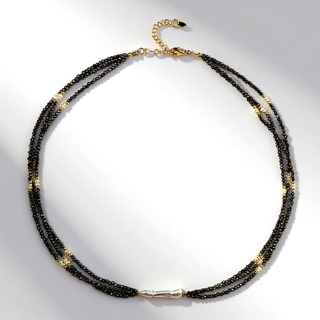 Collana in argento con Pirite (Riya)