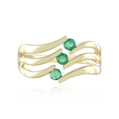 Anello in oro con Smeraldo Zambia AAA (de Melo)