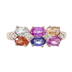 Saphir-Goldring
