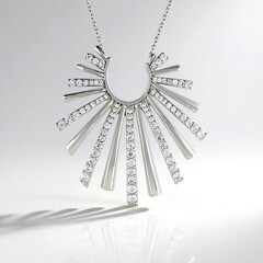 Collana in argento con Zircone (de Melo)
