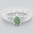 Anello in argento con Apatite Russa