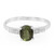 Cuprian Tourmaline Silver Ring