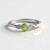 Anello in argento con Peridoto Arizona