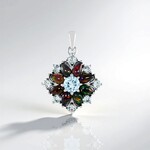 Ciondolo in argento con Opale Mezezo
