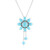 Sleeping Beauty Turquoise Silver Necklace (Faszination Türkis)