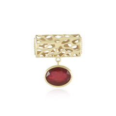 9K Madagascar Ruby Gold Pendant (Ornaments by de Melo)