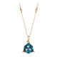 14K London Blue Topaz Gold Necklace (CIRARI)