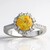 Anello in argento con Sfalerite