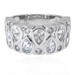 Bague en argent et Zircon (de Melo)