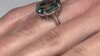 Zilveren ring met een Groene Fluoriet
