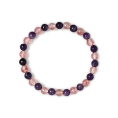 Armband met lepidolieten