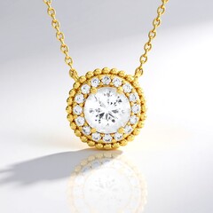Collana in argento con Zircone (de Melo Essence)