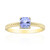 Bague en or et Tanzanite