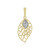 Pendentif en or et Diamant I2 (I) (Ornaments by de Melo)