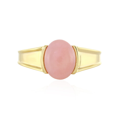 Anello in argento con Opale Rosa